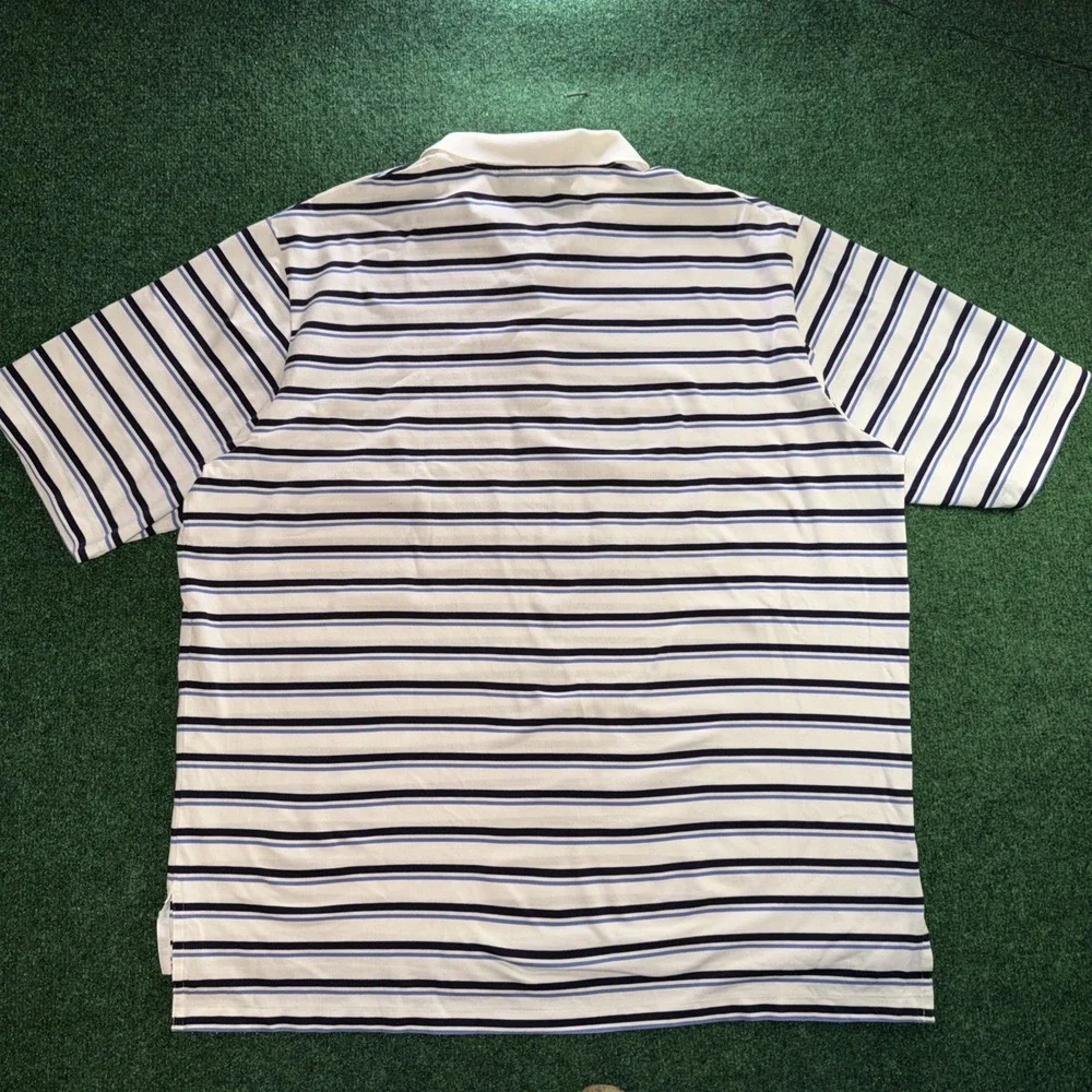 Polo Golf Ralph Lauren Polo Men's Size XL Blue White Stripe Polo Shirt